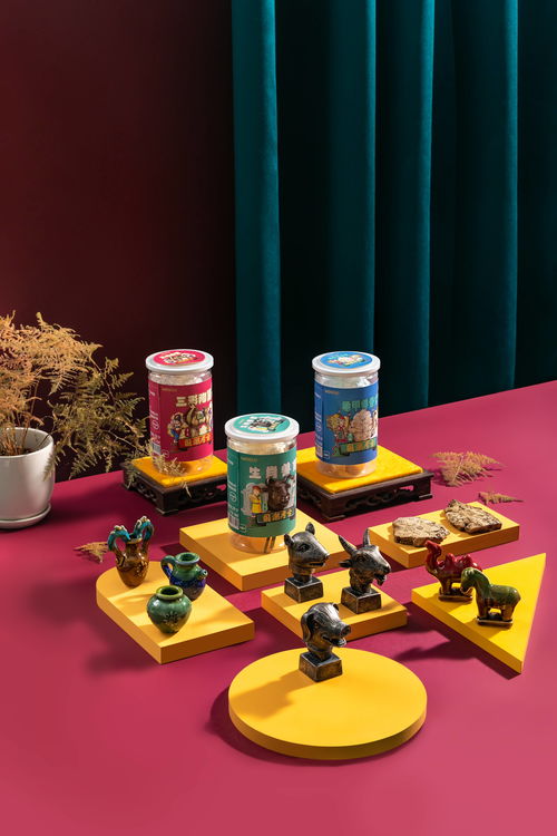 文創 插畫 創意萌新潮物,名創優品推出四大國潮ip產品